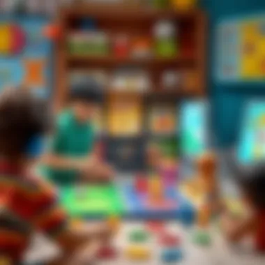 Interactive educational game for children