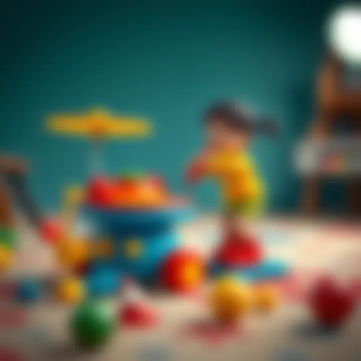 Dynamic Musical Toy to Enhance Coordination Musical toy encouraging movement and rhythm