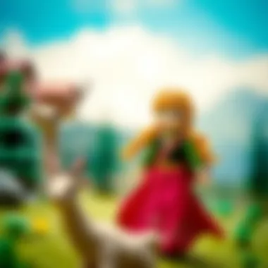 Anna's Adventurous Journey Anna embarking on her adventurous journey