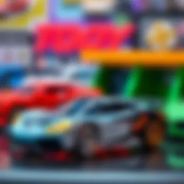 Innovative trends in the toy industry related to car games.