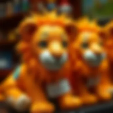 Safety Standards for Lion Toys Safety standards labels on children’s lion toys ensuring quality