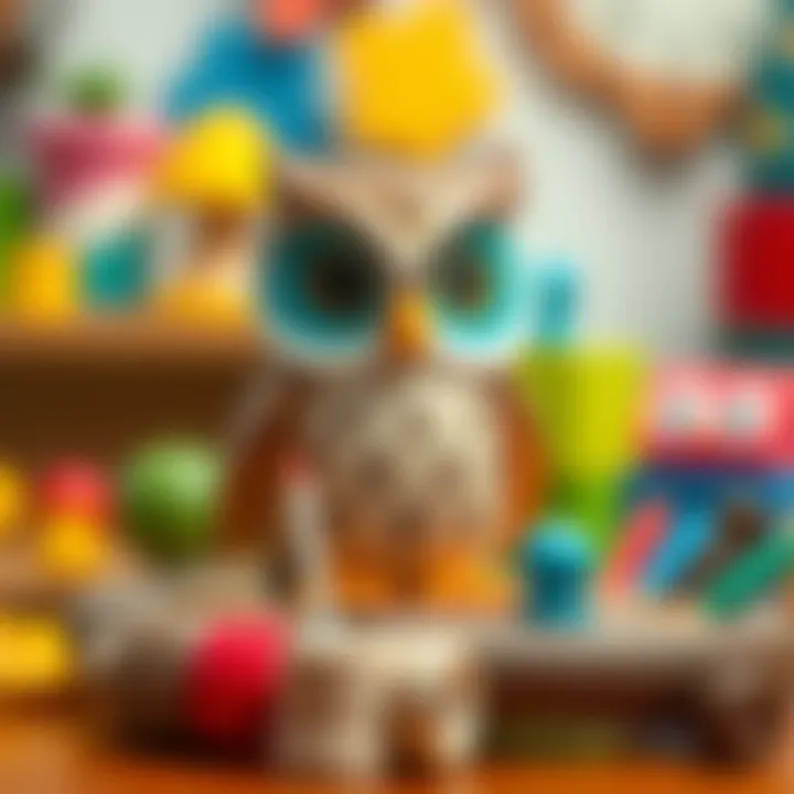 Educational Owl Toy Set Educational owl toy set