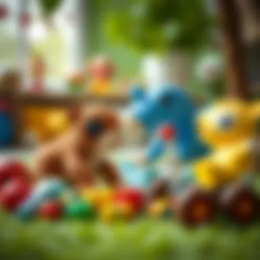 Natural interaction between infants and quality toys