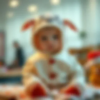 Charming baby costume selection