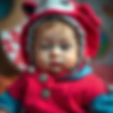 Safety features in baby costumes