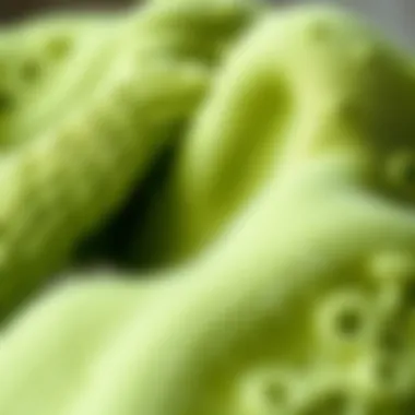 Close-up of eco-friendly materials for toys.