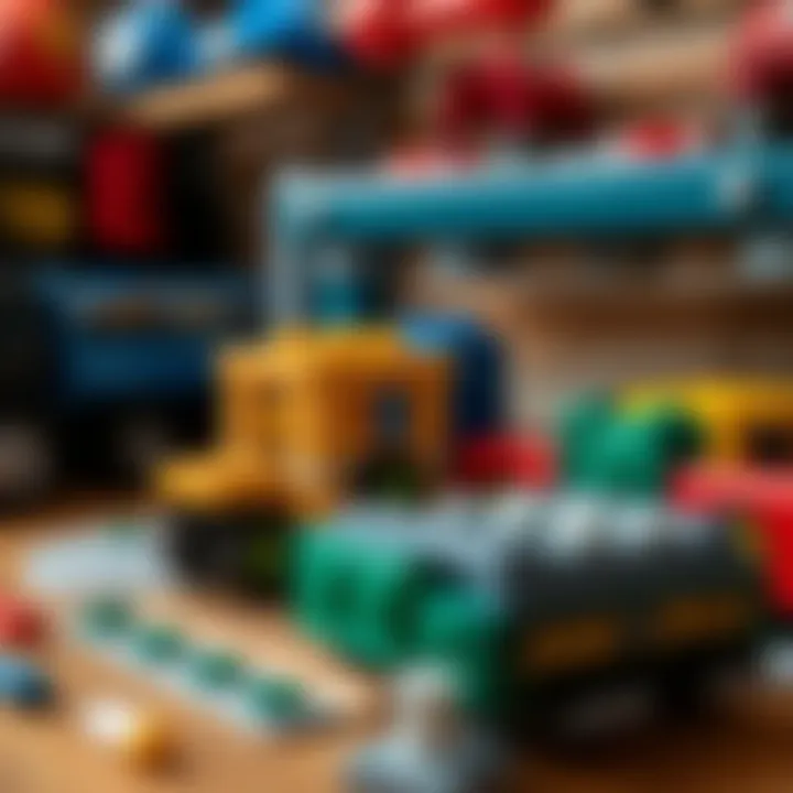 Quality materials used in big mini sets