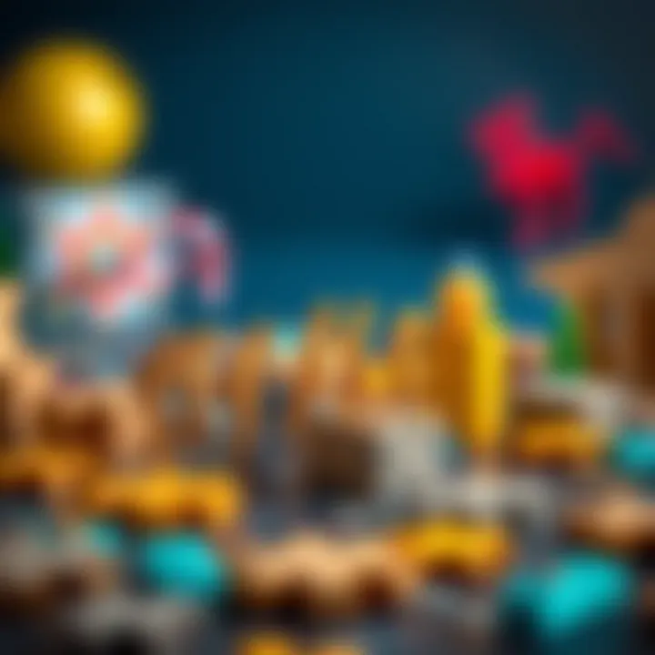 A historical timeline showcasing the evolution of puzzles