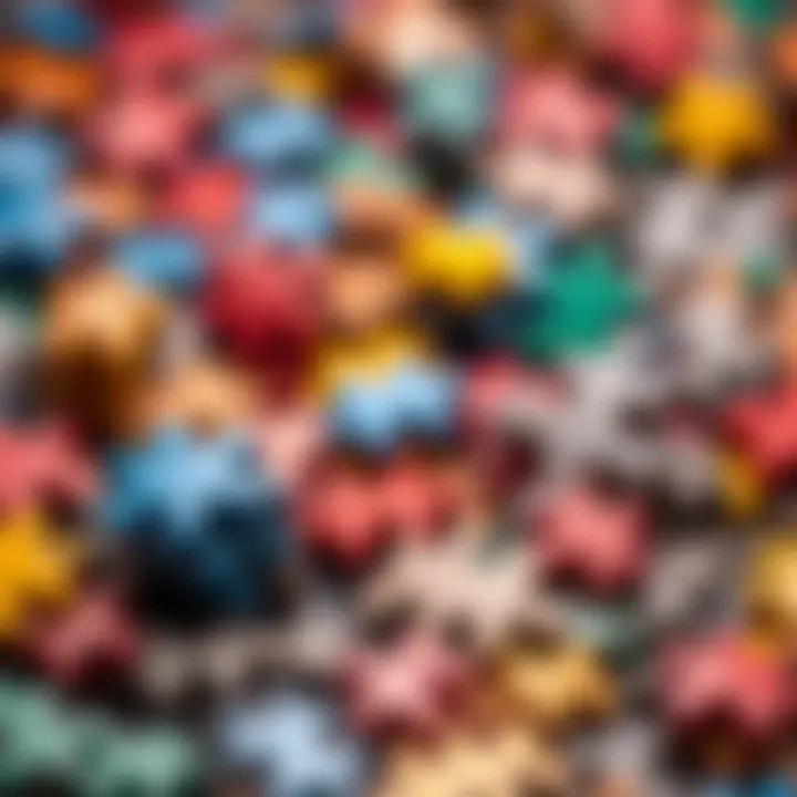 A collection of intriguingly intricate puzzle pieces