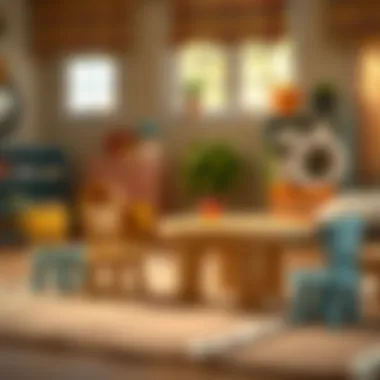 Durable Materials for Children's Furniture Materials used in children's furniture showcasing durability