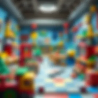 Organized Play Area for Kids Organized play area showcasing various toys