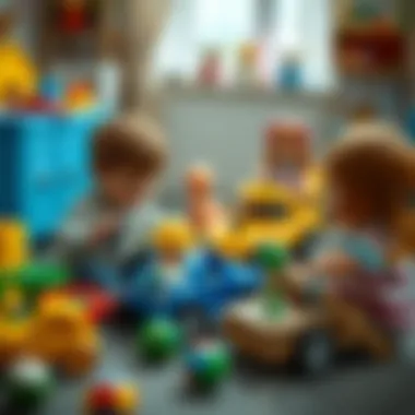 The Role of Toys in Child Motor Development Children playing with development toys