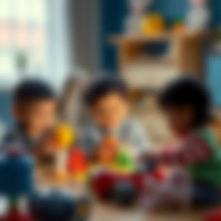 Children playing joyfully with Goojitzu toys