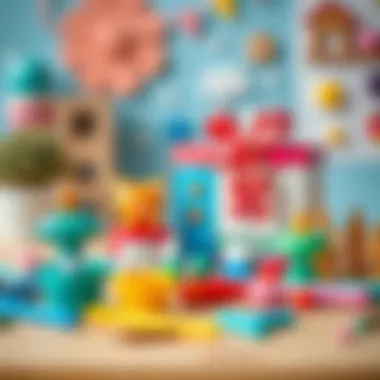 Creative arts and crafts gift set for kids