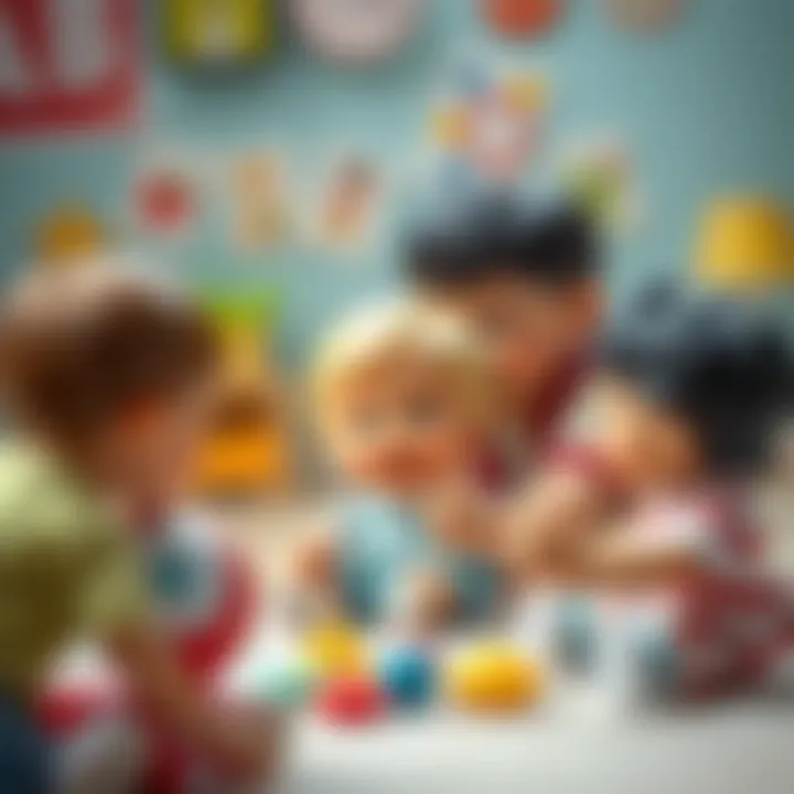 Social interaction during playtime