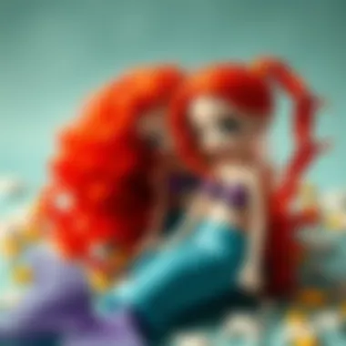 Colorful mermaid dolls that inspire creativity