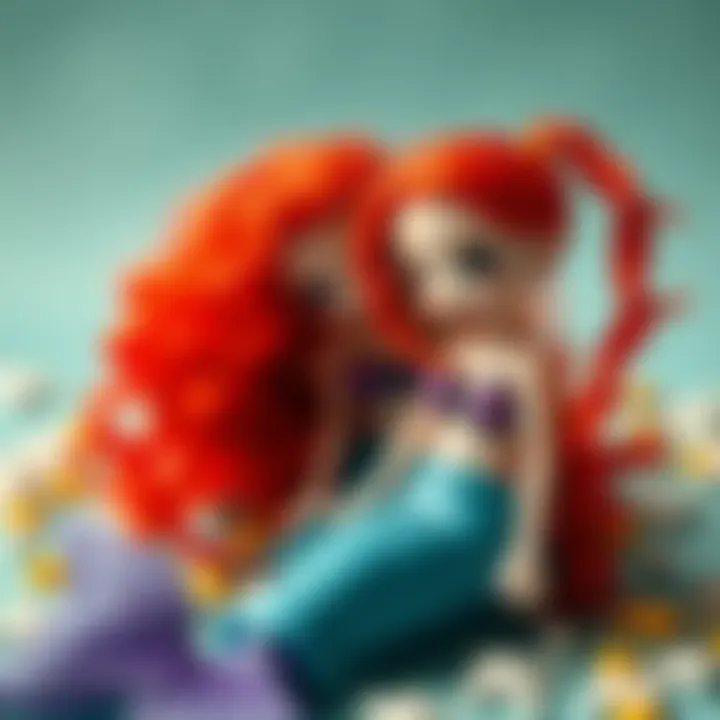 Colorful mermaid dolls that inspire creativity