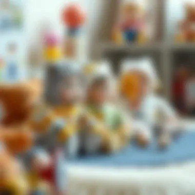 Educational toy babies promoting child development.