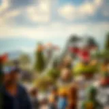 A fierce Tyrannosaurus Rex hunting in a prehistoric landscape