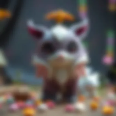 Illustration of the magical Enchantimals world