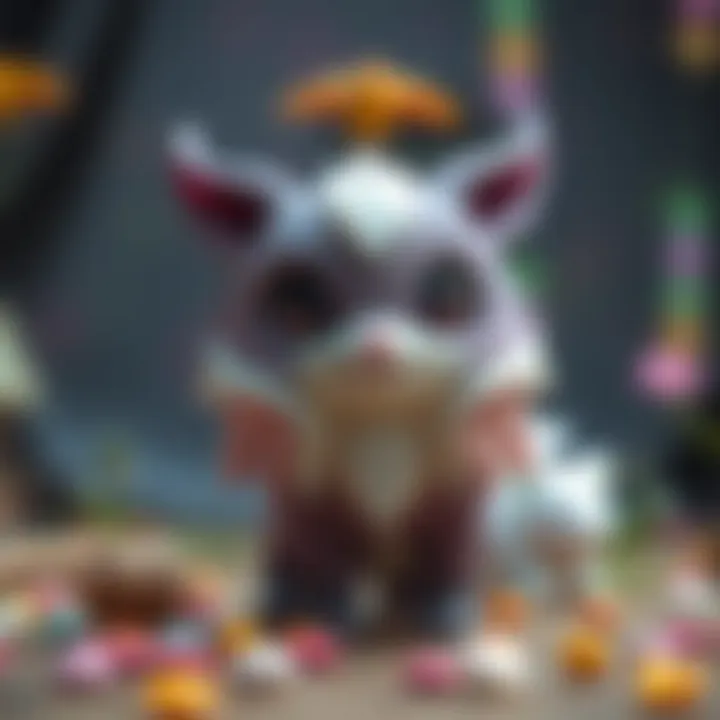 Illustration of the magical Enchantimals world