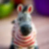 Fisher Price Sevimli Zebra showcasing its bright colors and features