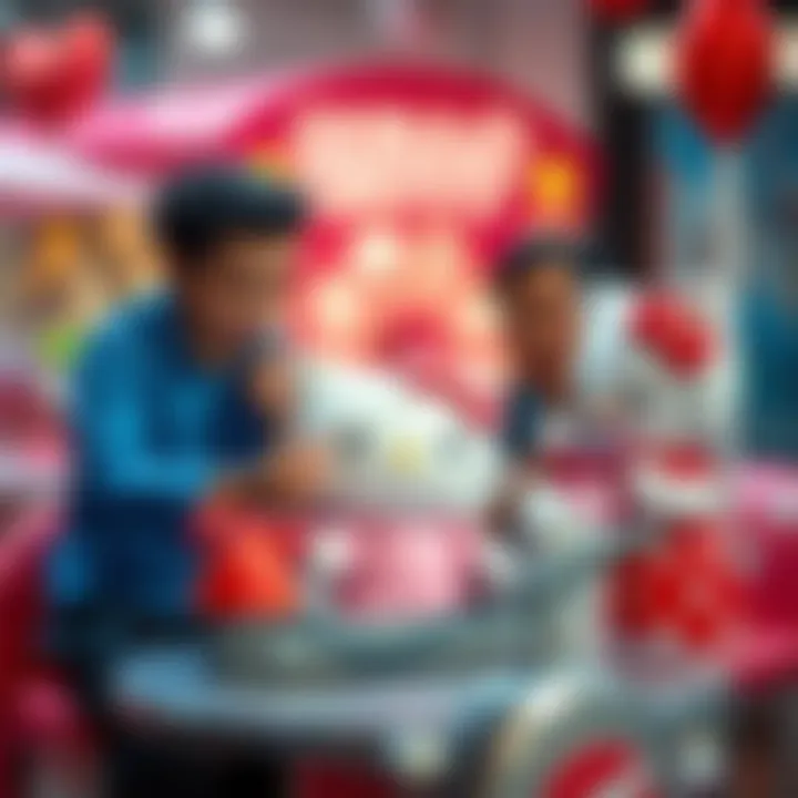 Memorable Family Experiences with Hello Kitty Family interacting with Hello Kitty characters