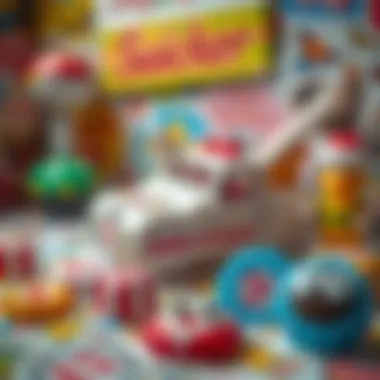 Historical evolution of sweet stickers