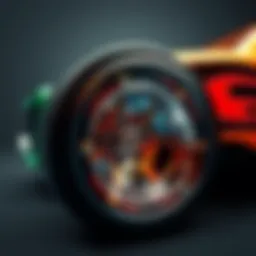 Historical evolution of Hot Wheels rims