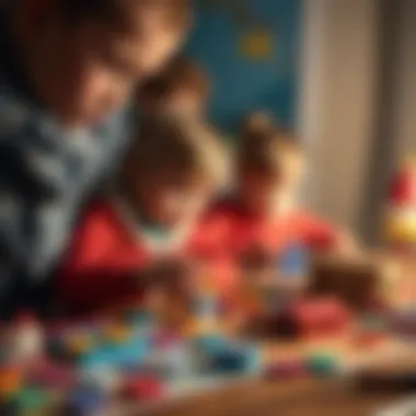 Puzzles for Problem Solving Children engaged in puzzle solving