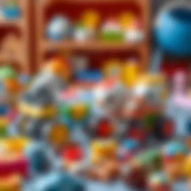 Diverse Types of Kaka Toys Different types of Kaka toys designed for educational play.