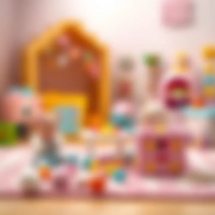 Play Area Arrangement for Baby Girls Safe play area setup for toddlers