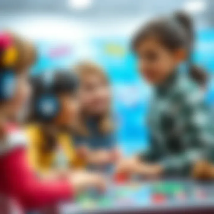 Interactive games promoting social skills among girls