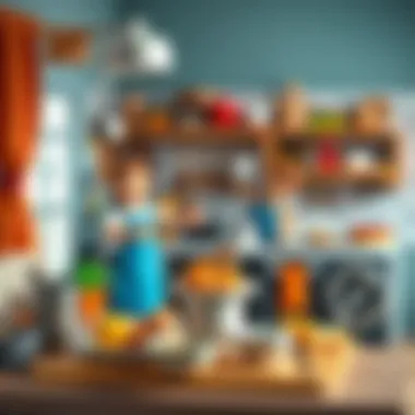 A fun and engaging cooking setup for children