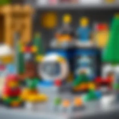 Diverse Lego sets showcasing imaginative designs
