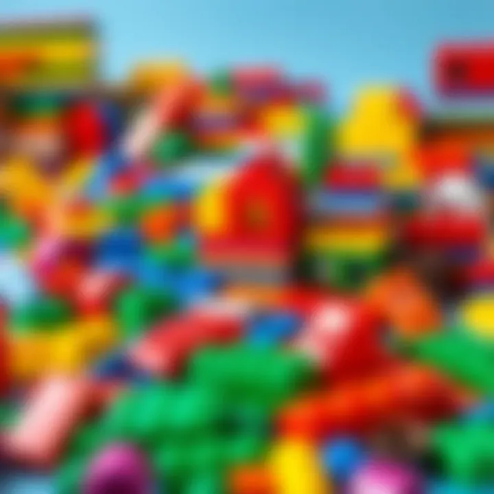 Exploring Colorful Building Blocks Colorful building blocks from various brands