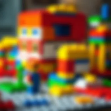 Creative Designs with Building Blocks Creative designs made with building blocks