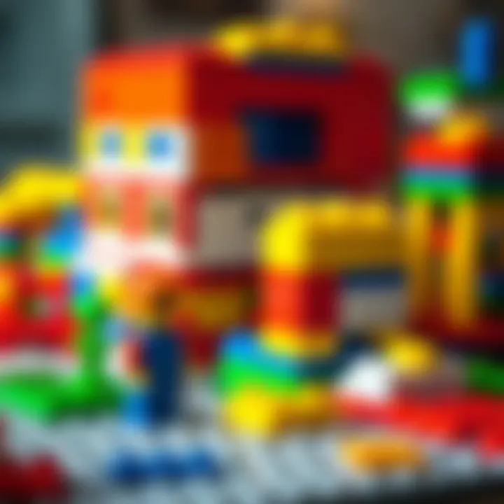 Creative Designs with Building Blocks Creative designs made with building blocks