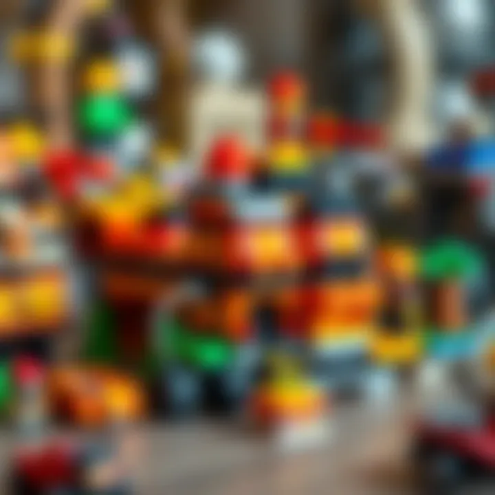 Diverse Lego Vinc creations illustrating imaginative potential