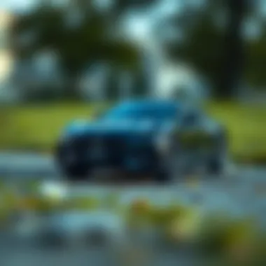 Elegant Toy Car Design A sleek toy car from the Majorette Black Edition showcasing its elegant design.