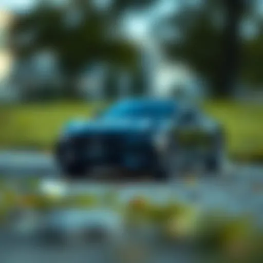 Elegant Toy Car Design A sleek toy car from the Majorette Black Edition showcasing its elegant design.