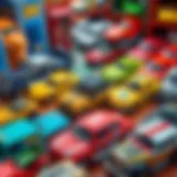 A vibrant display of various Matchbox cars showcasing their intricate designs.