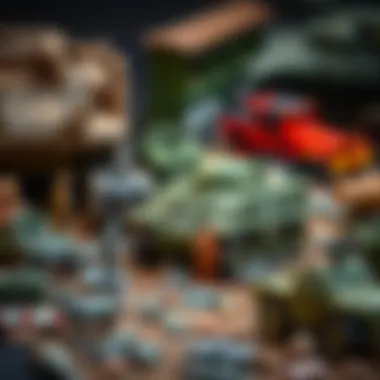 Historical evolution of military toys through the decades