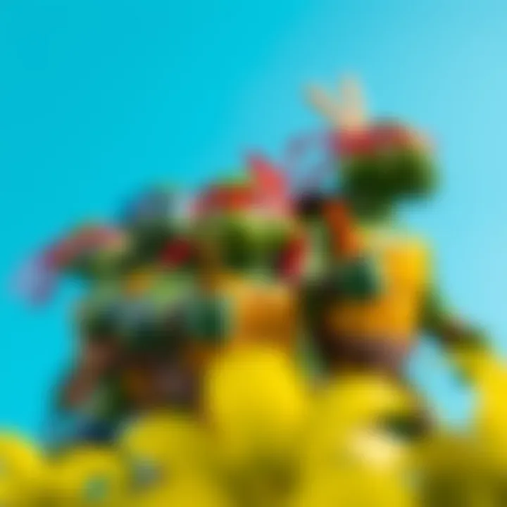 Evolution of Ninja Turtles over the years