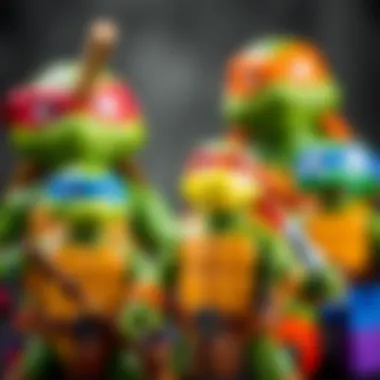 Diverse range of Ninja Turtles themed toys available today