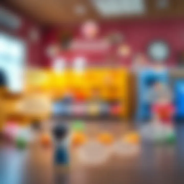 An educational diagram highlighting the benefits of play for child development.