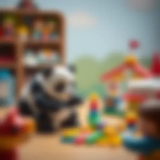 Innovative educational toys from Panda brand showcasing developmental benefits.