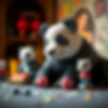 A historic timeline of Panda brand's growth in the toy industry.