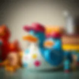 Essential care materials for paper duck toys