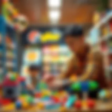 Guiding Parents in Choosing the Right Toys Parents selecting educational toys for their children